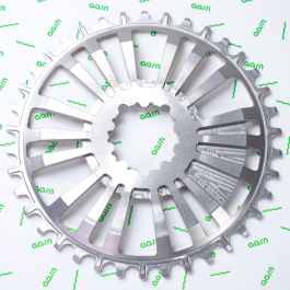 パーツ aarn* DM 1X chainring (Silver) 44T a2401939.jpg