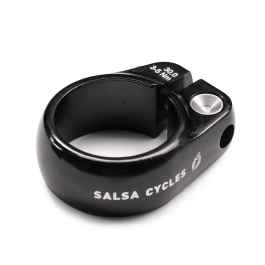 SALSA CYCLES* lip-lock clamp (black) - BLUE LUG ONLINE STORE