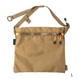 国内発送 YANCO* STORE ONLINE LUG BLUE - (coyote/L) musette zip アクセサリー
