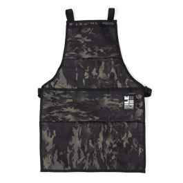 ILE work apron エプロン blue lug ブルーラグ ILE* x-back work apron (cordura/black multicam) - BLUE LUG