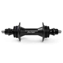 GRAN COMPE* small track hub (rear/matt black) - BLUE LUG
