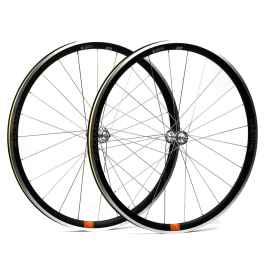 ASTRAL×GRAN COMPE* radiant rim brake wheel set (black/silver/24H
