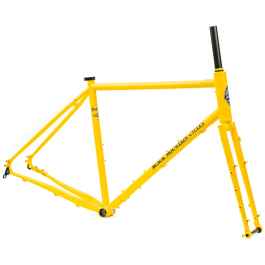 BLACK MOUNTAIN CYCLES* mod zero frame set (signal yellow) - BLUE