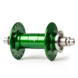 PHILWOOD* high flange track hub rear (green/single cog