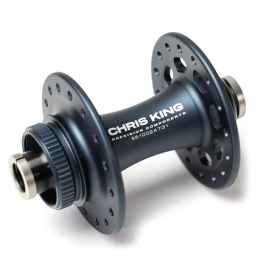 CHRIS KING* R45 disc road hub front (midnight/center lock