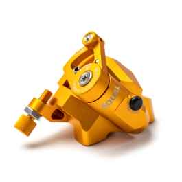 EQUAL* flat mount disc brake (gold) - BLUE LUG ONLINE STORE