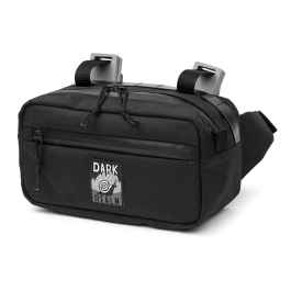REALM* dual duty hip/handlebar bag XL (ecopak black) - BLUE