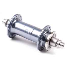 PHILWOOD* low flange track hub rear (gunmetal) - BLUE LUG