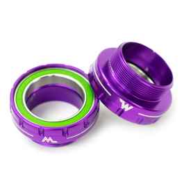 WHITE INDUSTRIES BB ブルーラグ サーリー WHITE INDUSTRIES* BSA bottom brackets (black) - BLUE LUG