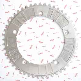 AARN* 15-panel track chainring (silver) - BLUE LUG ONLINE STORE