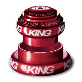 CHRIS KING* nothreadset tapered 1.5 (red/BOLD) - BLUE LUG