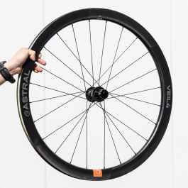 ASTRAL CYCLING×DT SWISS* veil4 carbon wheel (rear) - BLUE