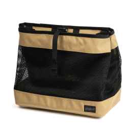 BLUE LUG* brompton basket bag (beige) - BLUE LUG ONLINE STORE