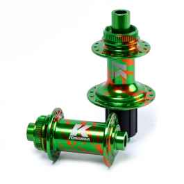 KUWAHARA* diavolo limited CL hub set (tropical frog) - BLUE
