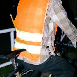 BLUE LUG* kangaroo safety vest (orange) - BLUE LUG ONLINE STORE
