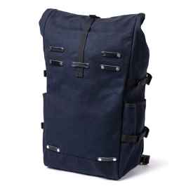 BERTHOUD* rolltop backpack pannier (black) - BLUE LUG ONLINE STORE