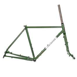 ピ*ト様 値下げ　値引き可能ブルーベル　W400 グローバーペグ　エレアコ仕様 VELO ORANGE* polyvalent frame set (hedgerow green) - BLUE LUG