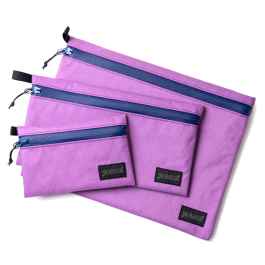 BLUE LUG* dry pouch (x-pac lavender/navy) - BLUE LUG ONLINE