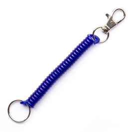 SUPER COIL* clip on key coil (blue) - BLUE LUG ONLINE STORE