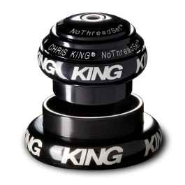 CHRIS KING* nothreadset tapered 1.5 (black/BOLD) - BLUE LUG