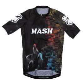 MASH* resolve shortsleeve jersey (black) - BLUE LUG ONLINE STORE