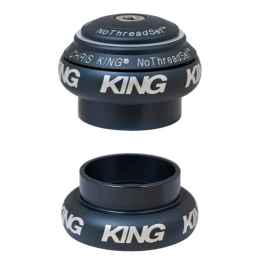 CHRIS KING* nothreadset 1 1/8 inch (midnight) - BLUE LUG