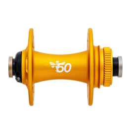 CHRIS KING* R45 disc road hub front 50th (matte gold/28h/center