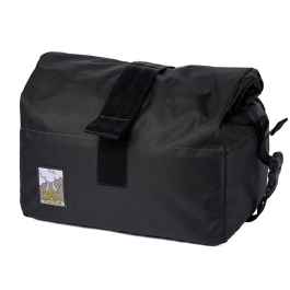 REALM* wald 137 basket bag (recycled ecopak black) - BLUE LUG