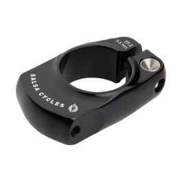 SALSA CYCLES* post-lock clamp (black) - BLUE LUG ONLINE STORE