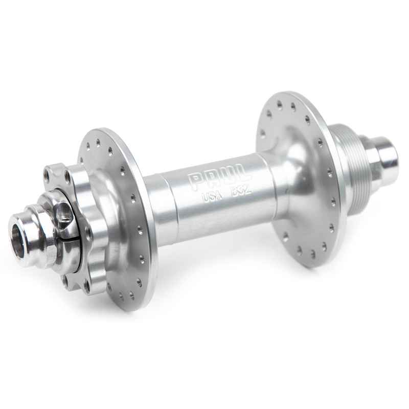 PAUL* disk word hub thru-axle (silver) - BLUE LUG ONLINE STORE