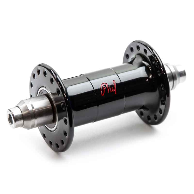 PHILWOOD ハブ 32H PHILWOOD* low flange track hub front (black) - BLUE LUG ONLINE STORE