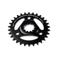 MIDDLEBURN* RS8 BOOST X-type crank (silver) - BLUE LUG