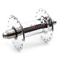 PHILWOOD* high flange track hub rear (silver/single cog) - BLUE