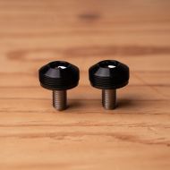 BLUE LUG* bumpy crank cap set (red) - BLUE LUG ONLINE STORE