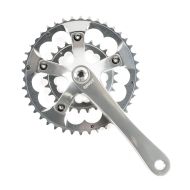 CRUST BIKES* heartbreaker crankset (brown) - BLUE LUG ONLINE