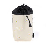大人気アイテム stem embroidery flower TEMBEA×FRIDAY* bag black (gingham アクセサリー