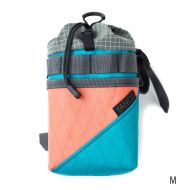 *YANCO* stem bag (coral/teal/M)