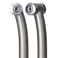 BINGHAM BUILT* titanium layback seatpost (black) - BLUE LUG