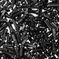 *PHILWOOD* brass nipple (black)