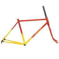 *VELO ORANGE* rando frame set (bonfire fade)