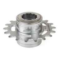 *FAIRWEATHER* single speed spacer kit (silver/18t)