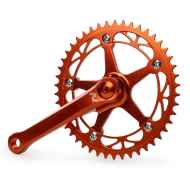 *PHIL WOOD* track crank group set (LTD orange)