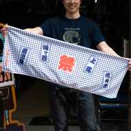 *BLUE LUG* dry towel (matsuri)