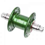 *PHIL WOOD* narrow flange hub front (green/28h)