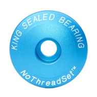 *CHRIS KING* stem cap (matte turquoise)
