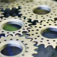 *GRUNGE* steel track cog