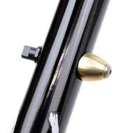 *BLUE LUG* downtube shift boss cover (brass)