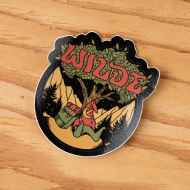 *WILDE* tramp sticker