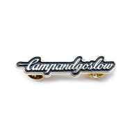 *CAMP AND GO SLOW* enamel pins