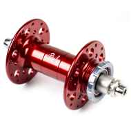 PHILWOOD* Pro high flange track hub rear (silver) - BLUE LUG